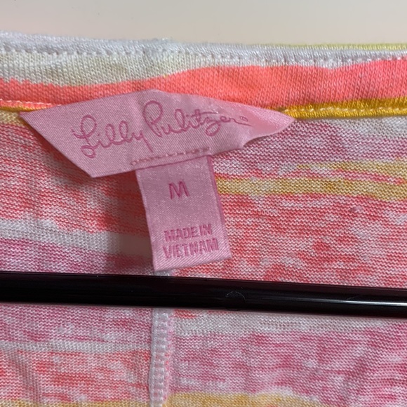 Lilly Pulitzer linen top - Picture 3 of 4